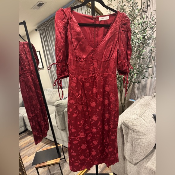 Lani the Label Red Midi Dress - Picture 2 of 5